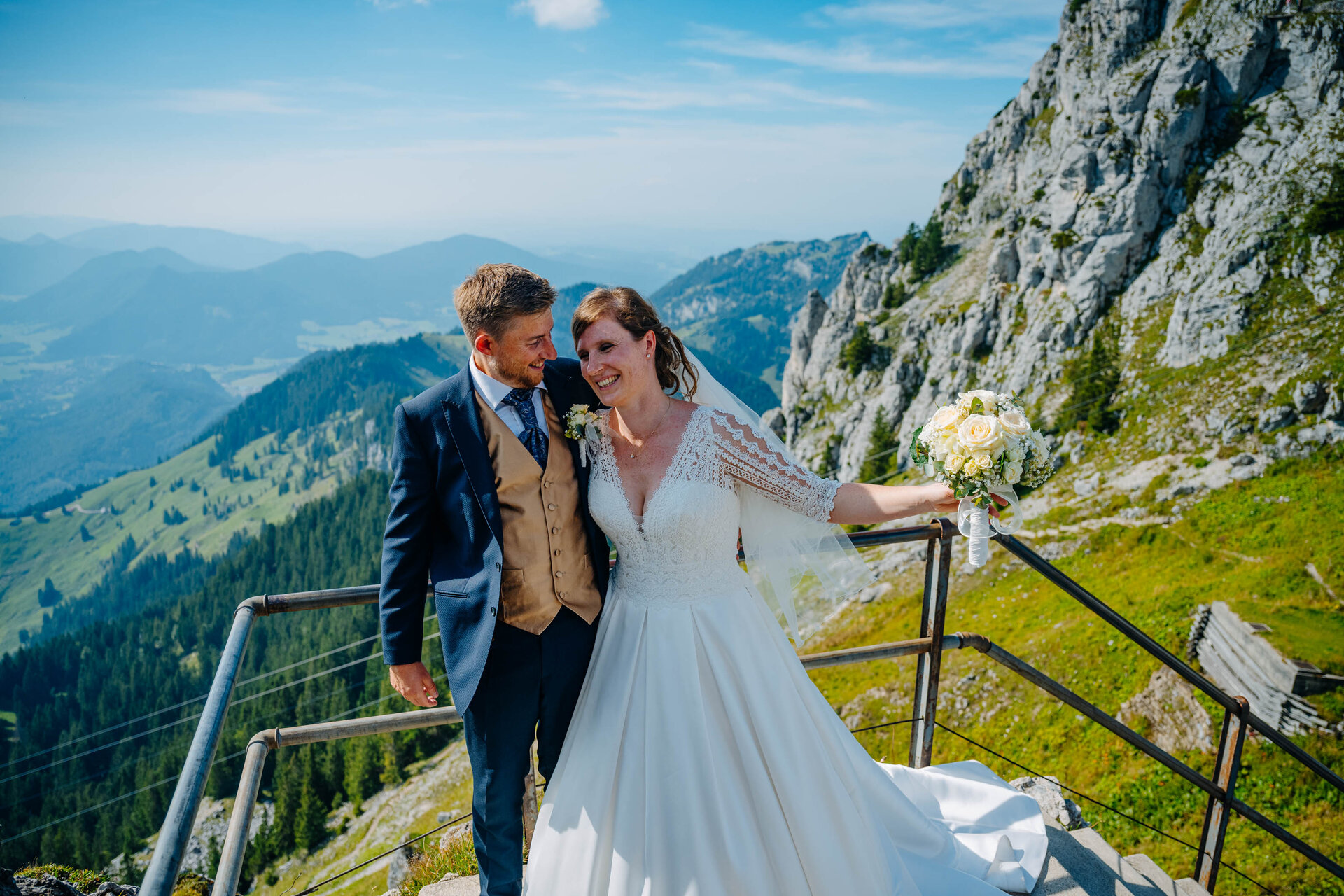 Wedding photographer mountain wedding Bavaria – Alps wedding photo no.52