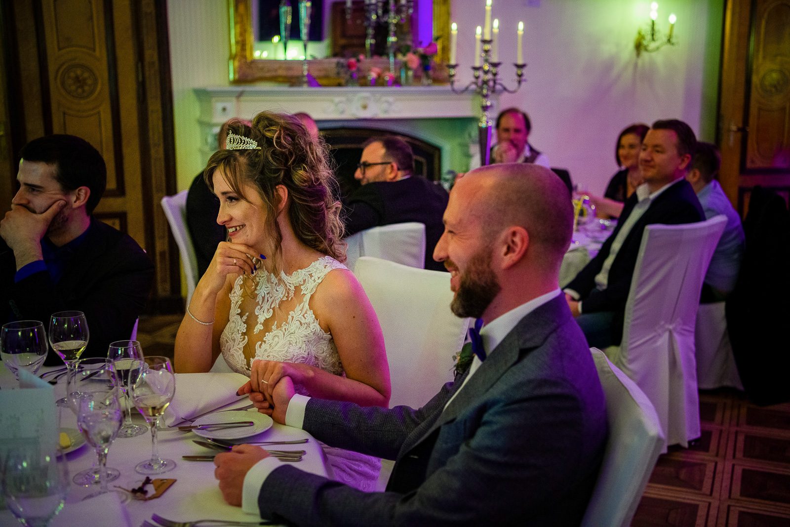 Castle wedding Bavaria – romantic wedding photos at Nymphenburg Palace