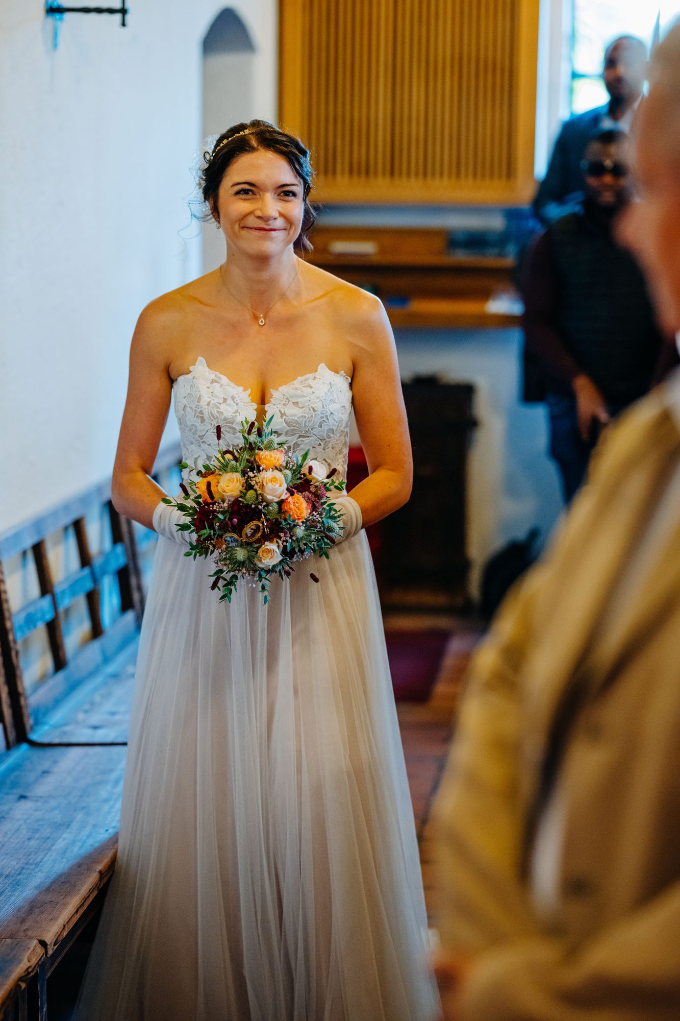Wedding photos Starnberger See – romantic Bridal couple